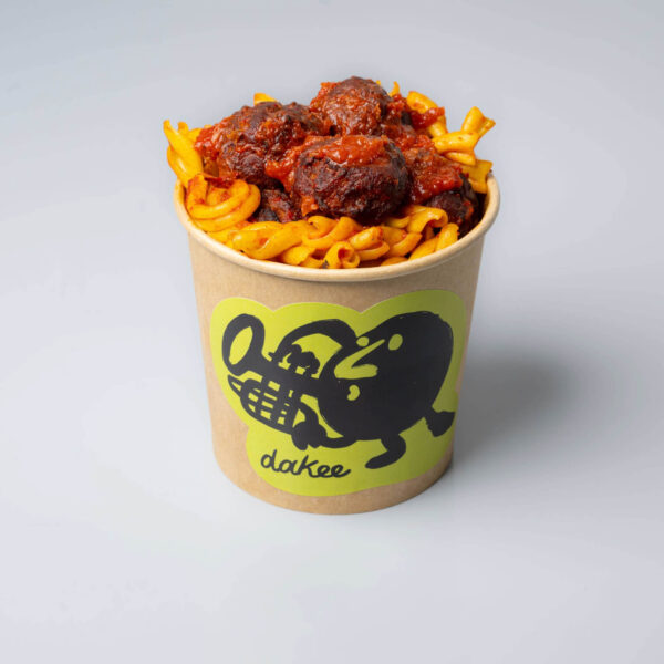 Dakee My Plate: φτιάξε το δικό σου πιάτο με κεφτεδάκια.